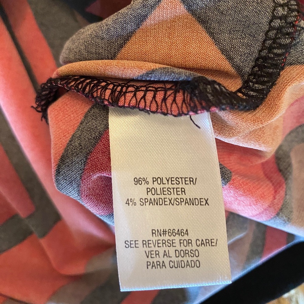 Sandra Darren Geometric Dress | 8p - Picture 5 of 6